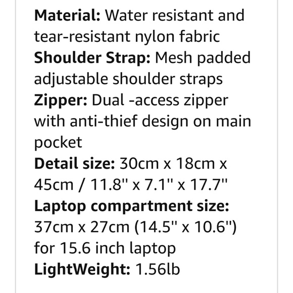 Kopack magenta backpack - Picture 5 of 8